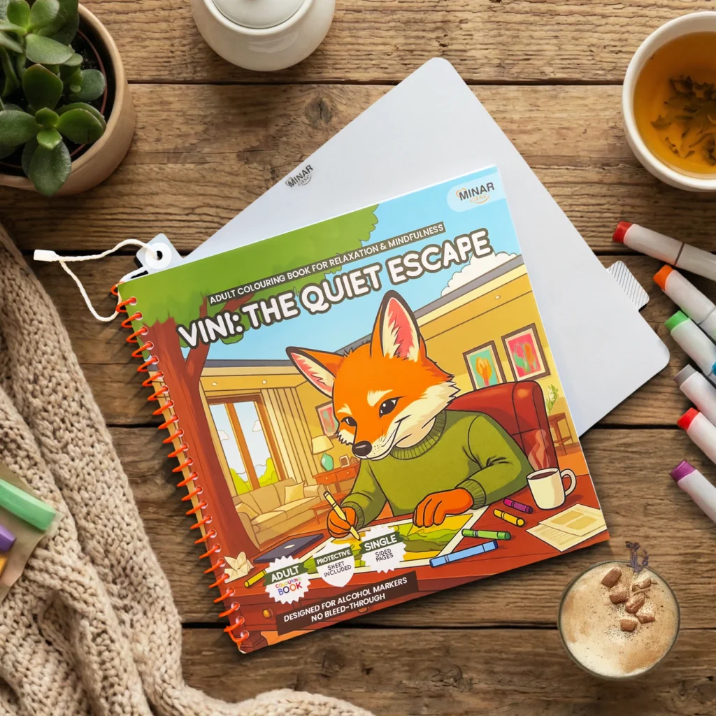 Kleurboek voor Volwassenen | Dik Papier & Gratis Herbruikbaar Beschermvel