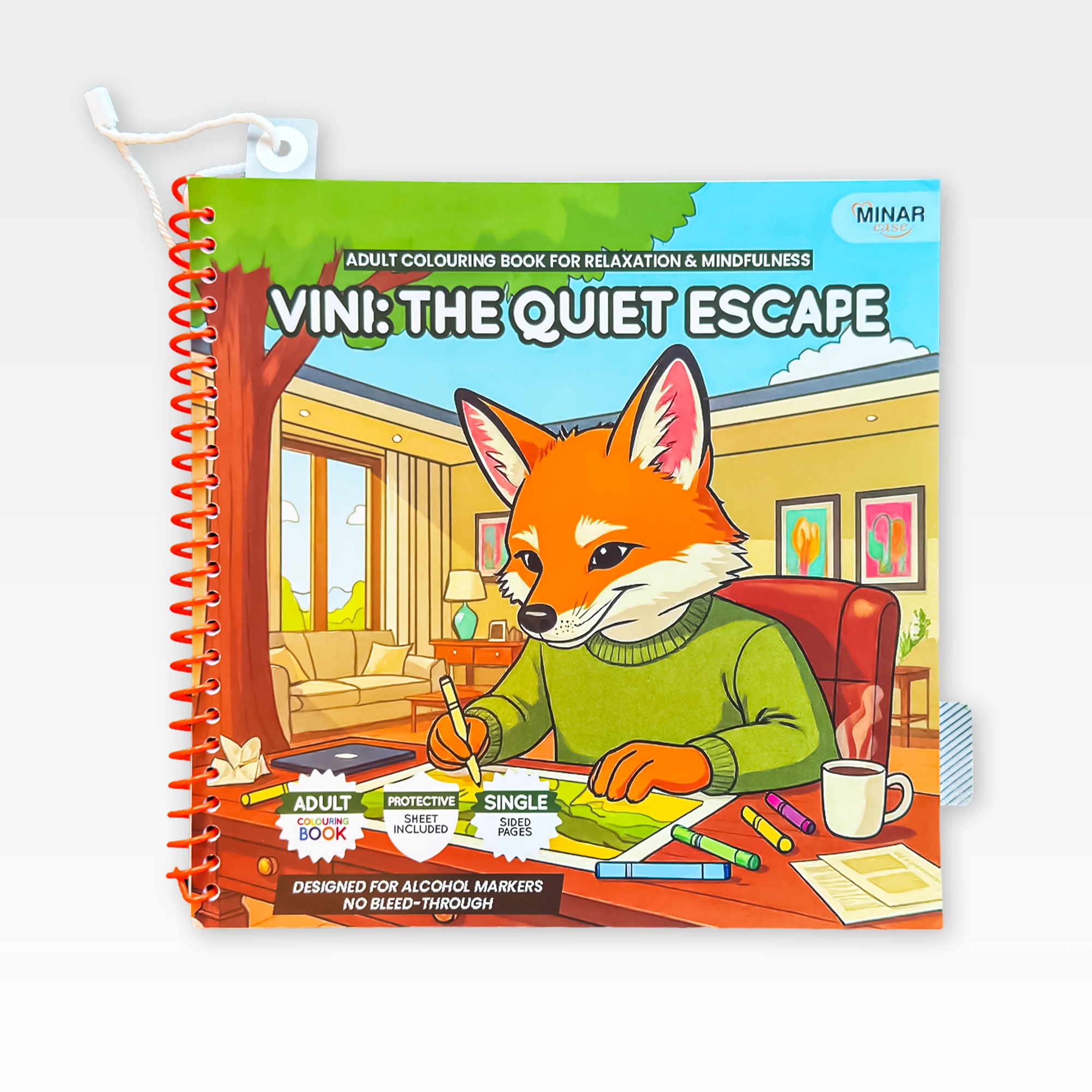 Vini – Kleurboek voor volwassenen met 200 gsm papier
